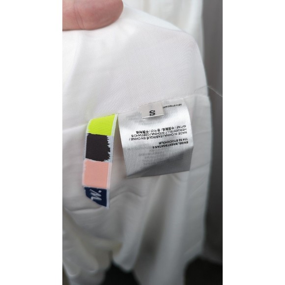 W. Brand White Smocked Dress Stockholm Sweden Swedish Wedding Cottage core S - Picture 4 of 6